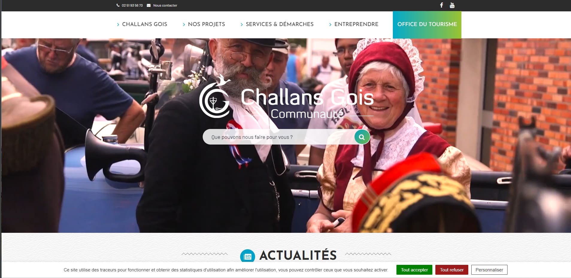 Amélioration du site Wordpress Challansgois.fr