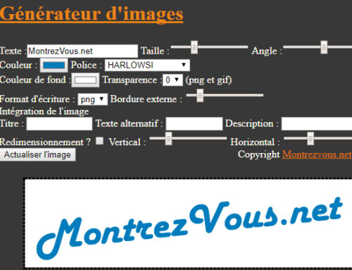 Générateur d’image