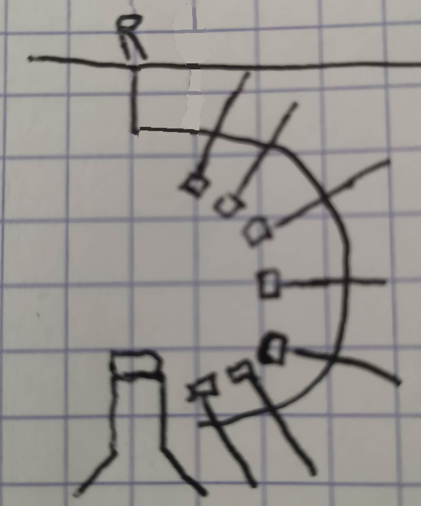 Schéma de conception d'un appareil de prise de photos produit 3d